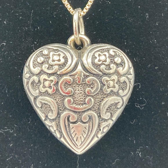 Brighton Jewelry - Brighton puff heart pendant